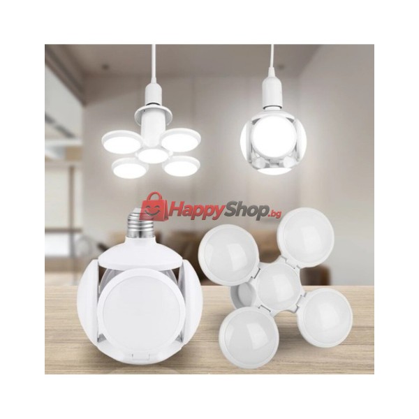 Сгъваема LED лампа 60W 7200K